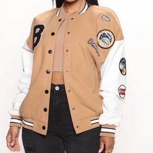 Star athlete varsity jacket